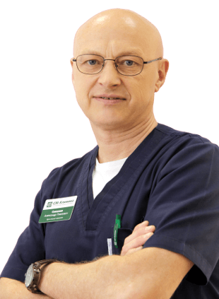 Врач онколог-маммолог, врач-хирург, врач-онкодерматолог Саженин Александр Павлович