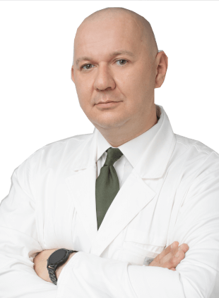 Врач травматолог-ортопед, врач-нейрохирург, врач высшей категории, член-корреспондент РАМТН Средин Константин Евгеньевич